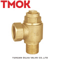 brass horizontal Chrome plated ferrule stop valve